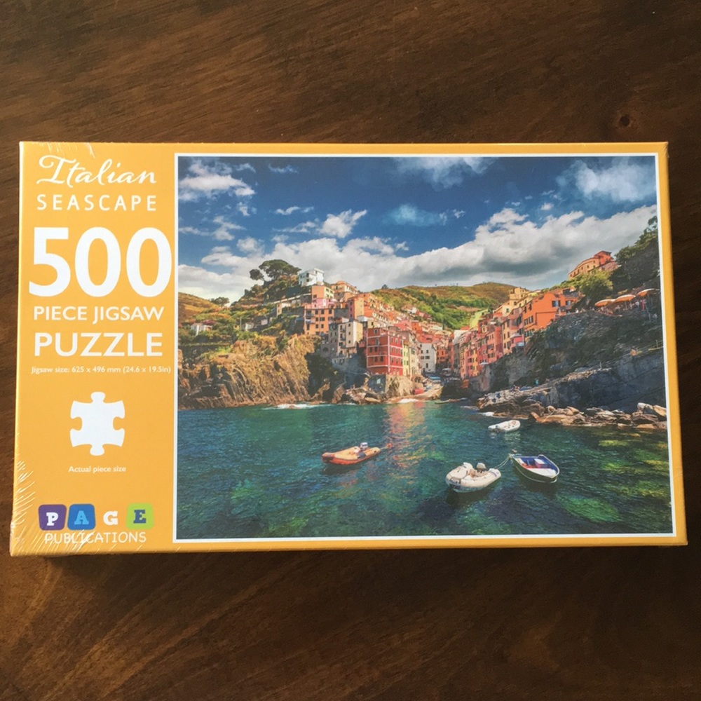 NEW 500-piece Italian Coast Puzzle